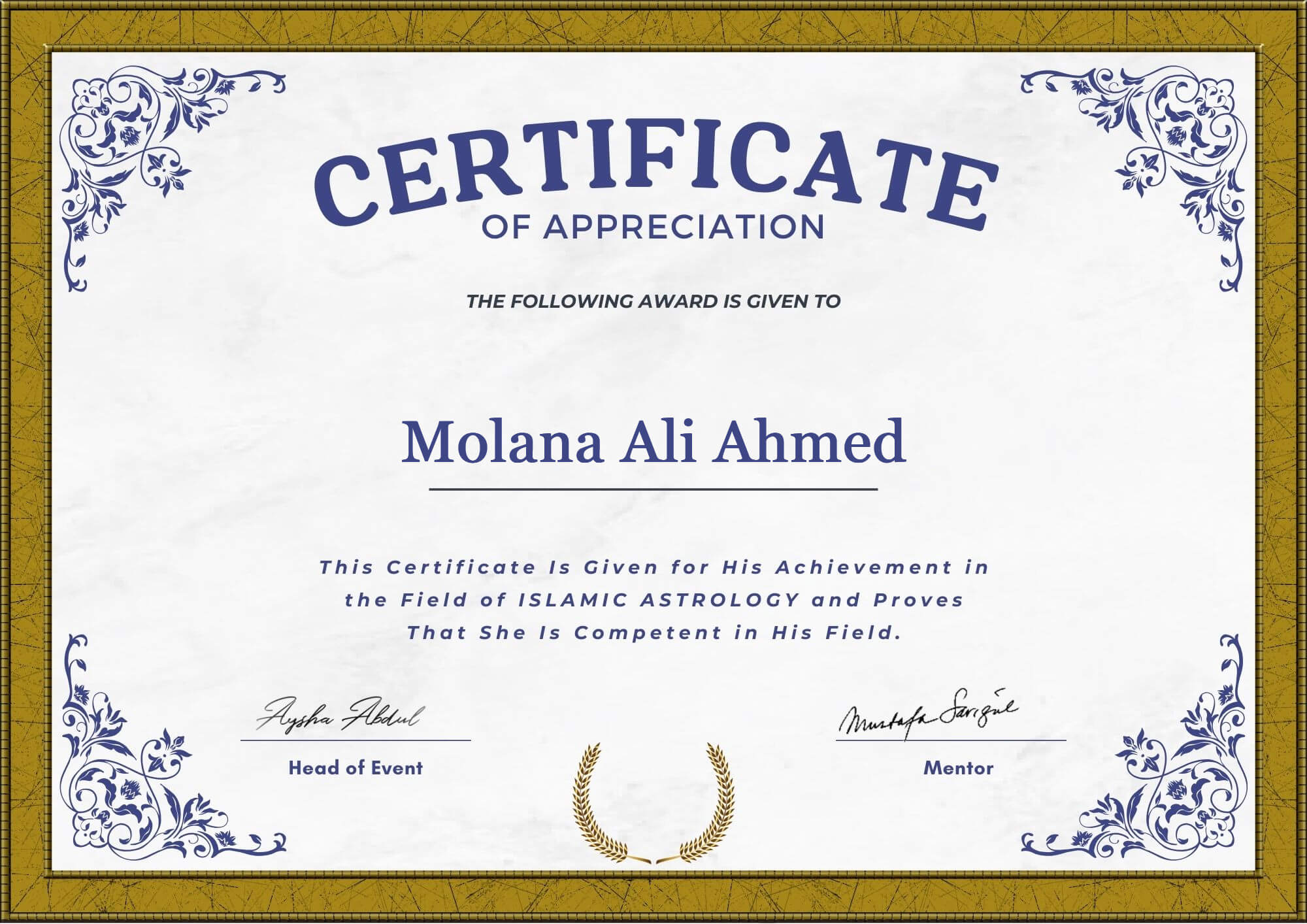 Award